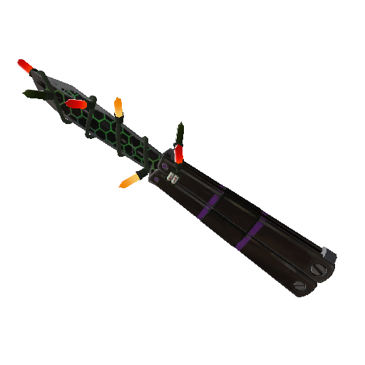 Strange Festivized Specialized Killstreak Hypergon Knife (Field-Tested)