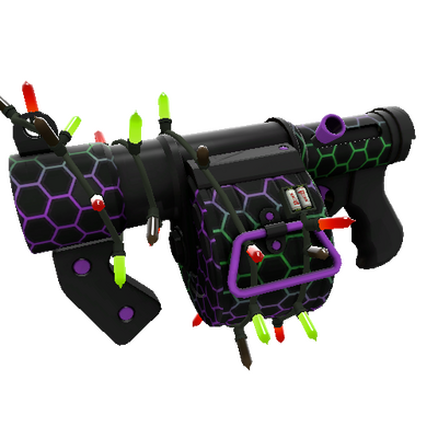 Strange Festivized Professional Killstreak Hypergon Stickybomb Launcher (Factory New)
