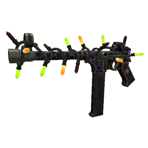 Strange Festivized Specialized Killstreak Hypergon SMG (Well-Worn)
