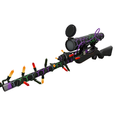 Strange Festivized Specialized Killstreak Hypergon Sniper Rifle (Field-Tested)