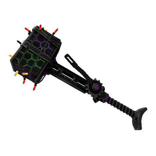 Strange Festivized Professional Killstreak Hypergon Powerjack (Well-Worn)