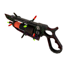 Unusual Festivized Professional Killstreak Hypergon Übersaw (Battle Scarred)