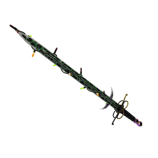 Strange Festivized Professional Killstreak Hypergon Claidheamh Mòr (Field-Tested)