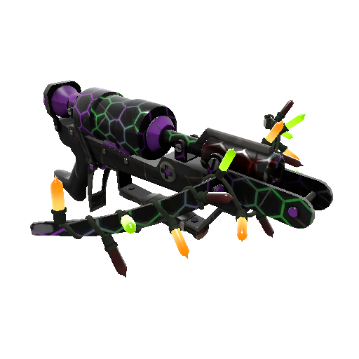 Festivized Hypergon Crusader's Crossbow (Well-Worn)