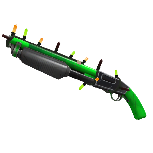 Festivized Health and Hell (Green) Shotgun (Minimal Wear)