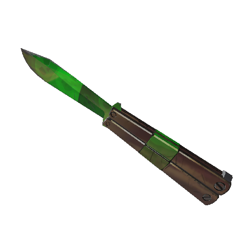 Strange Killstreak Health and Hell (Green) Knife (Minimal Wear)