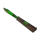 Strange Health and Hell (Green) Knife (Minimal Wear)