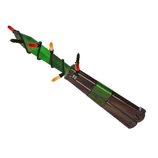 Festivized Health and Hell (Green) Knife (Minimal Wear)