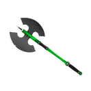 Strange Health and Hell (Green) Scotsman's Skullcutter (Minimal Wear)