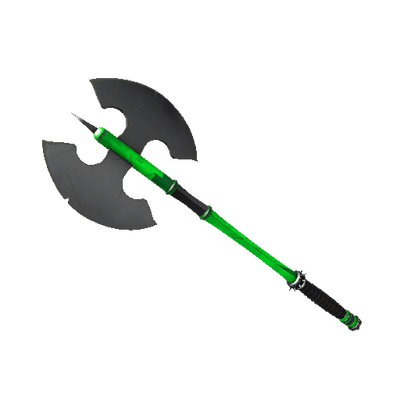 Strange Health and Hell (Green) Scotsman's Skullcutter (Minimal Wear)