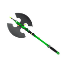 Festivized Health and Hell (Green) Scotsman's Skullcutter (Factory New)