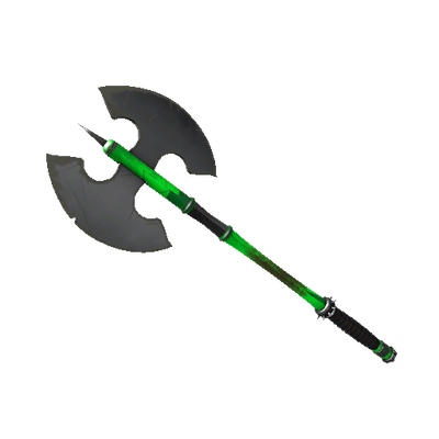 Killstreak Health and Hell (Green) Scotsman's Skullcutter (Field-Tested)