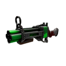 Strange Specialized Killstreak Health and Hell (Green) Iron Bomber (Battle Scarred)