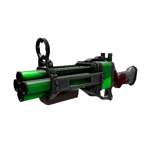 Health and Hell (Green) Iron Bomber (Well-Worn)
