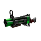 Strange Unusual Professional Killstreak Health and Hell (Green) Iron Bomber (Well-Worn)