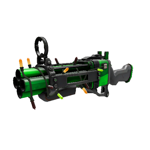 Festivized Specialized Killstreak Health and Hell (Green) Iron Bomber (Minimal Wear)
