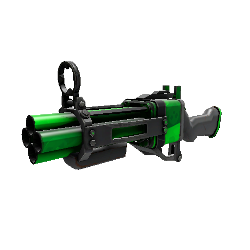 Health and Hell (Green) Iron Bomber (Minimal Wear)