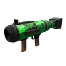 Strange Specialized Killstreak Health and Hell (Green) Air Strike (Battle Scarred)