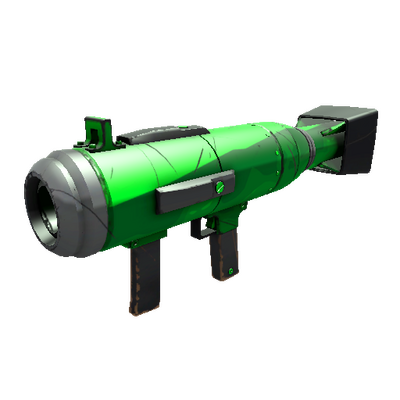 Unusual Professional Killstreak Health and Hell (Green) Air Strike (Minimal Wear)