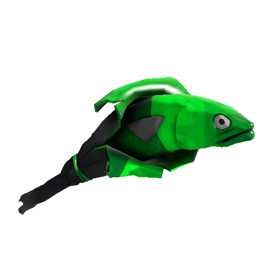Professional Killstreak Health and Hell (Green) Holy Mackerel (Factory New)