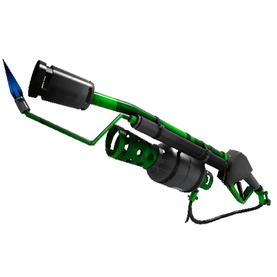 Killstreak Health and Hell (Green) Flame Thrower (Minimal Wear)