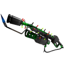 Strange Festivized Health and Hell (Green) Flame Thrower (Field-Tested)