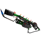 Strange Festivized Specialized Killstreak Health and Hell (Green) Flame Thrower (Well-Worn)