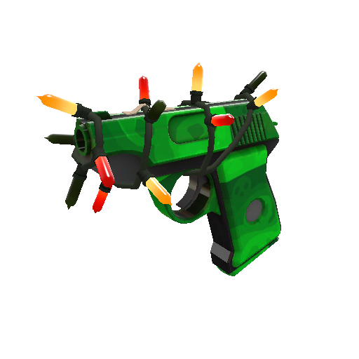 Festivized Health and Hell (Green) Pistol (Factory New)