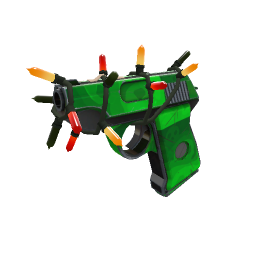 Festivized Specialized Killstreak Health and Hell (Green) Pistol (Minimal Wear)