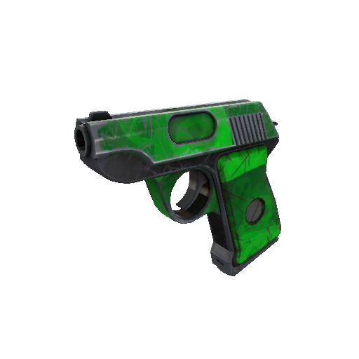 Health and Hell (Green) Pistol (Well-Worn)