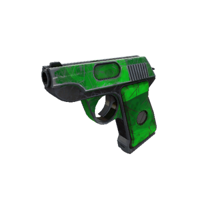 Health and Hell (Green) Pistol (Well-Worn)