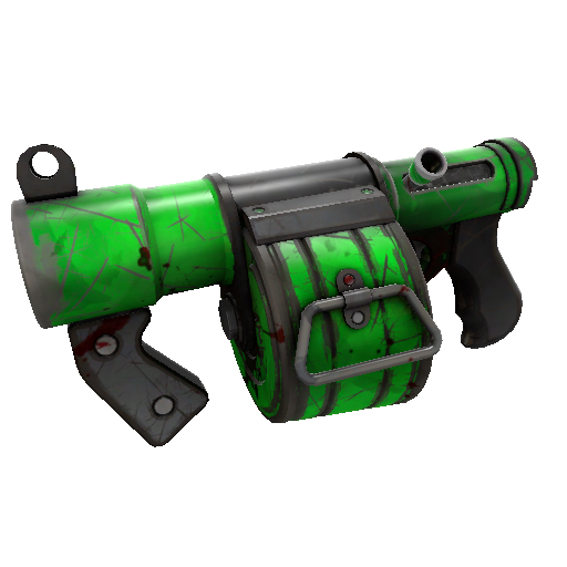 Health and Hell (Green) Stickybomb Launcher (Battle Scarred)