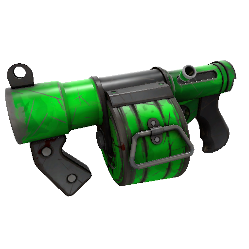 Health and Hell (Green) Stickybomb Launcher (Well-Worn)
