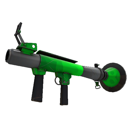 Health and Hell (Green) Rocket Launcher (Minimal Wear)