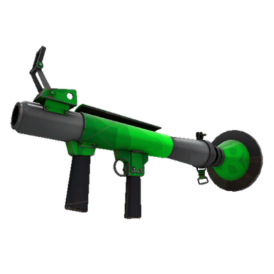 Specialized Killstreak Health and Hell (Green) Rocket Launcher (Minimal Wear)