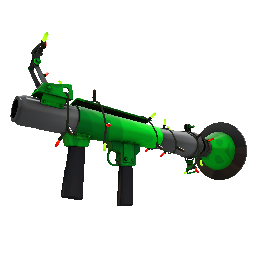 Festivized Health and Hell (Green) Rocket Launcher (Factory New)