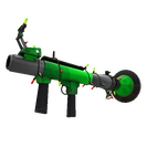 Festivized Health and Hell (Green) Rocket Launcher (Minimal Wear)