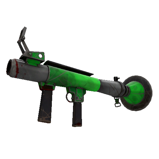 Health and Hell (Green) Rocket Launcher (Battle Scarred)