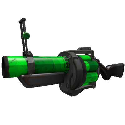 Strange Health and Hell (Green) Grenade Launcher (Field-Tested)
