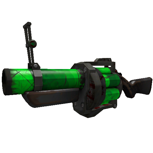 Health and Hell (Green) Grenade Launcher (Battle Scarred)
