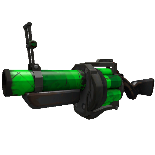 Health and Hell (Green) Grenade Launcher (Well-Worn)