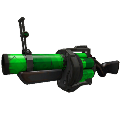 Health and Hell (Green) Grenade Launcher (Well-Worn)
