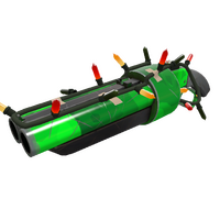 Strange Unusual Festivized Professional Killstreak Health and Hell (Green) Scattergun (Minimal Wear)
