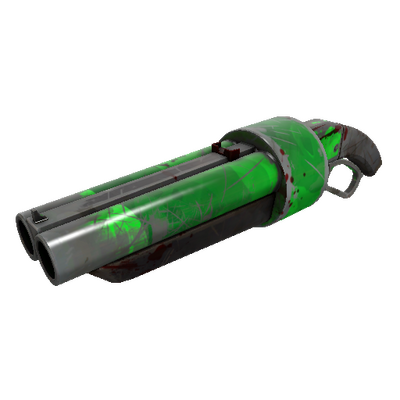 Health and Hell (Green) Scattergun (Battle Scarred)