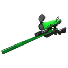 Strange Unusual Health and Hell (Green) Sniper Rifle (Minimal Wear)