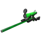 Unusual Health and Hell (Green) Sniper Rifle (Field-Tested)