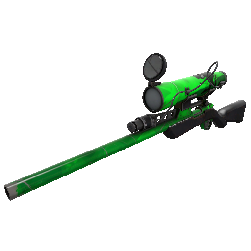 Health and Hell (Green) Sniper Rifle (Well-Worn)