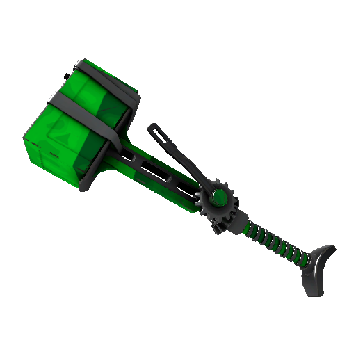 Health and Hell (Green) Powerjack (Minimal Wear)