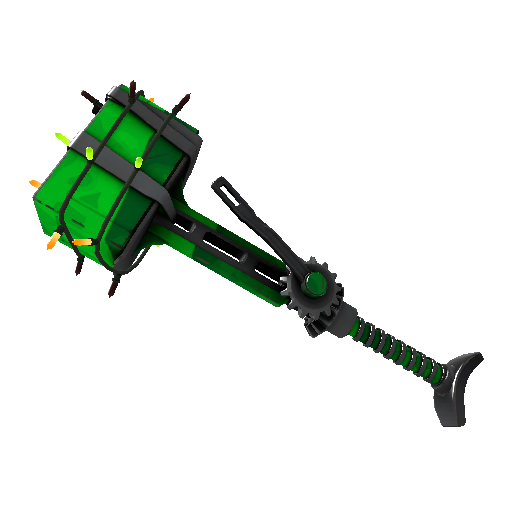 Festivized Health and Hell (Green) Powerjack (Minimal Wear)