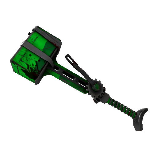 Health and Hell (Green) Powerjack (Battle Scarred)